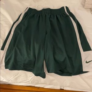 Green Nike Shorts